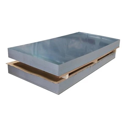 Flat plate av aluminium